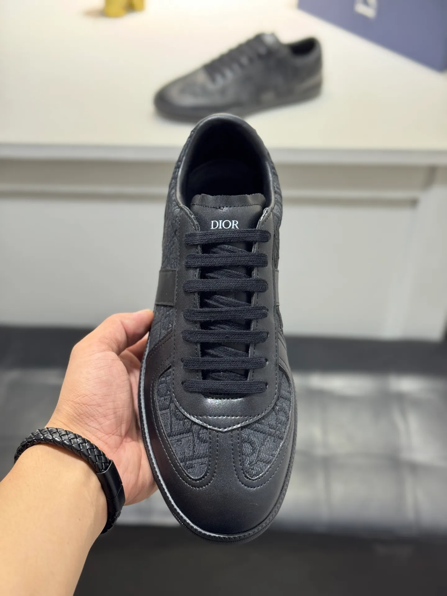 Men's Men's Shoes💰380【New Style】🎠🎠Dior🔍Top Purchasing Agency🇮🇹Di's hot style super popular sneakers are synchronized with the new product counters. The uppers are original Italian imported cowhide, the logo graphics are perfectly reproduced with complex craftsmanship necessary for fashionistas, and the imported soft sheepskin lining is Sole: The original sole is specially provided by the original factory. The exclusive movable molded sole is super comfortable. The original factory follows the order. 🔍🔍Multiple colors are available. You can enter and exit the counter at will. Welcome to compare. A must-have for trendy men. Code number: 38-44 (45 customized